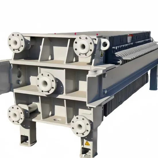 Plate Frame Filter Press, Used for Sewage Treatment and Sludge Dehydration